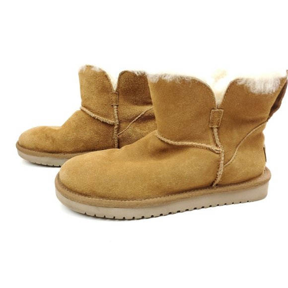 KOOLABURRA by UGG Brown Suede Classic Mini 6 - Picture 1 of 8